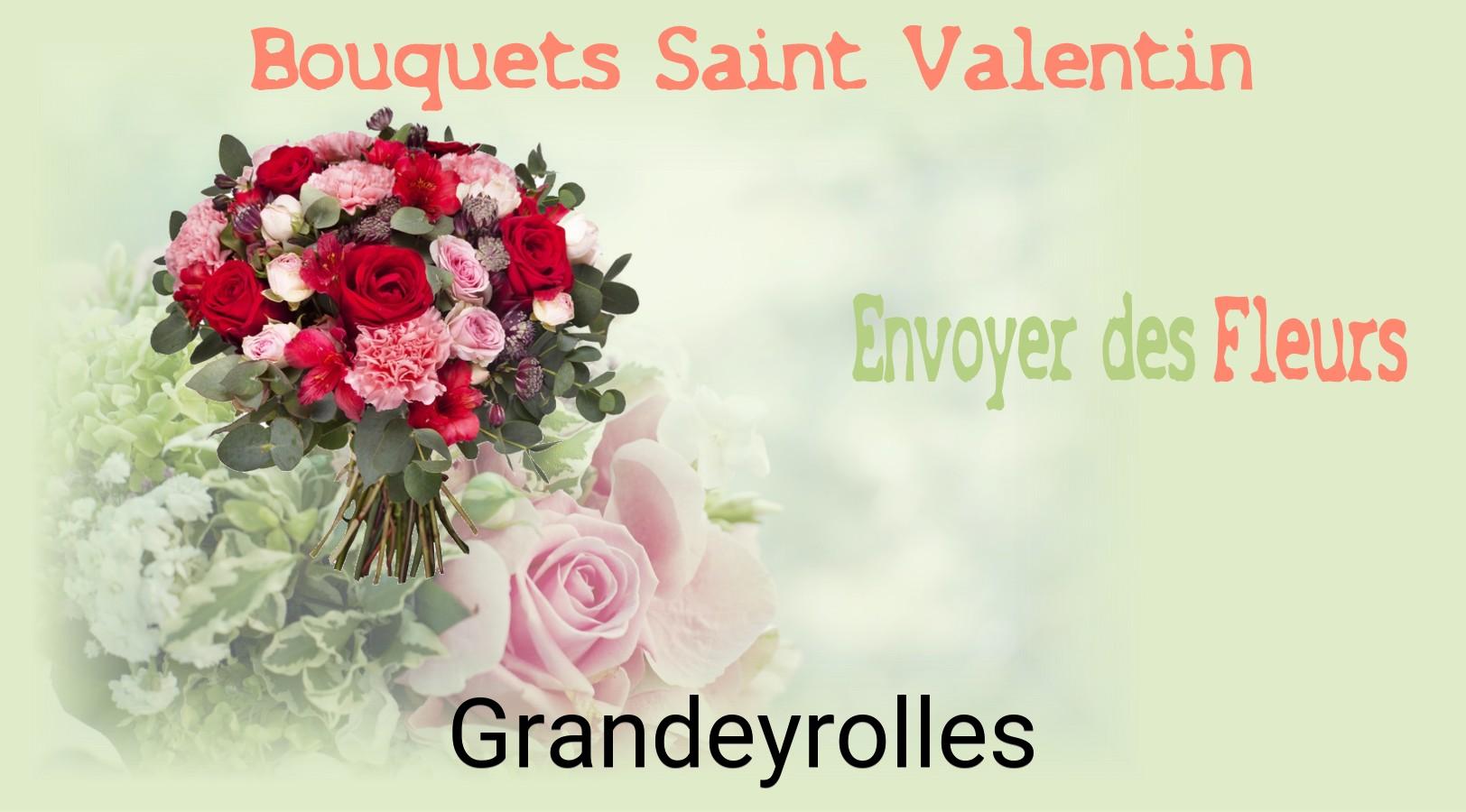 Roses de Saint-Valentin livrées à Grandeyrolles